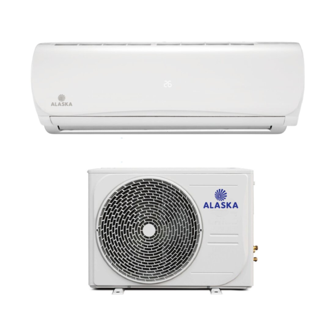 18000 BTU Alaska Air Conditioner indoor and outdoor units