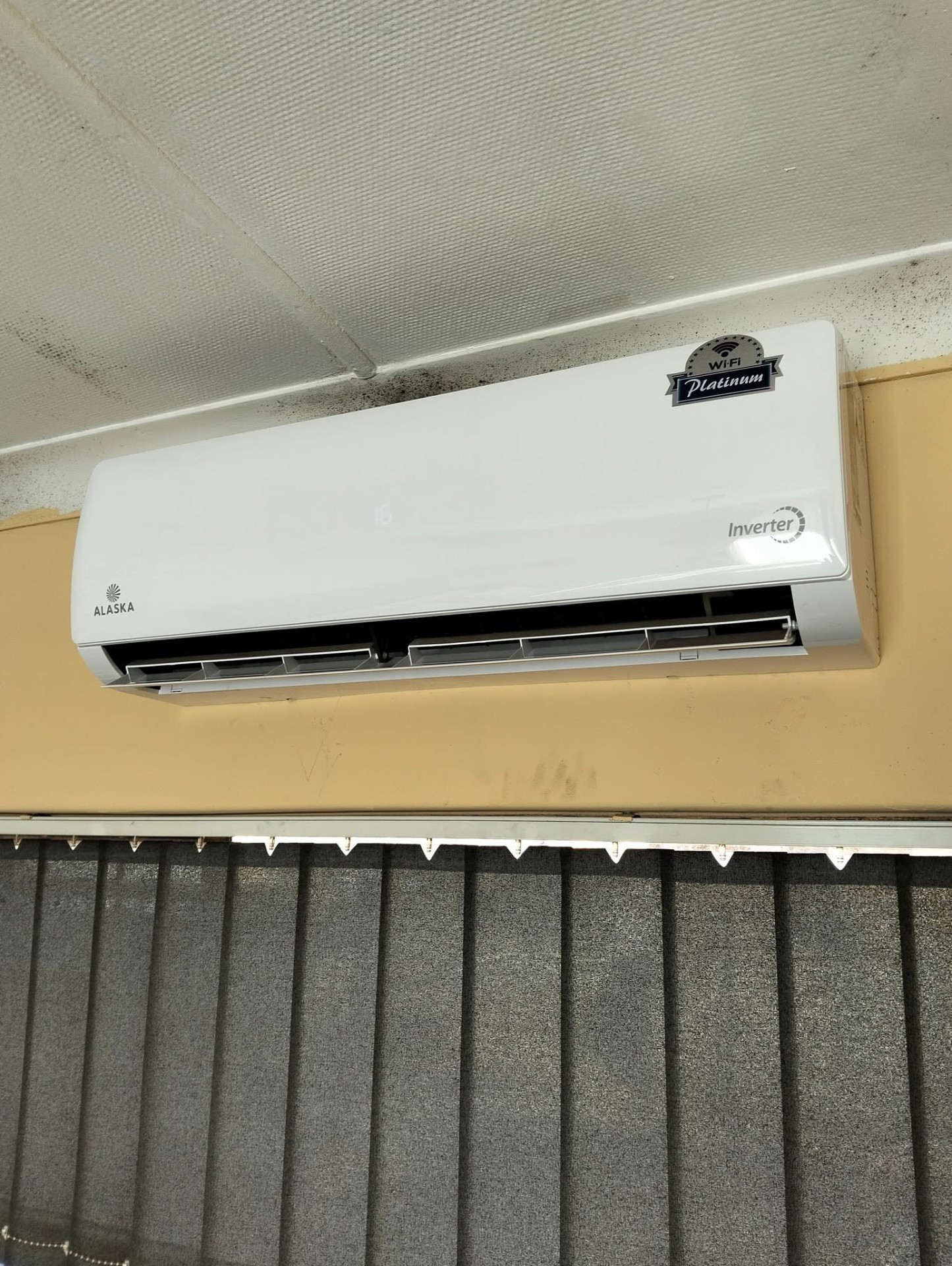 Alaska Platinum Air Conditioner installed in an office