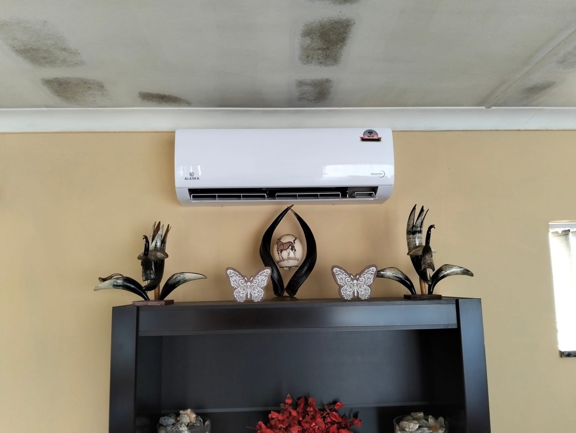 Alaska Air Conditioner installed in a dining room